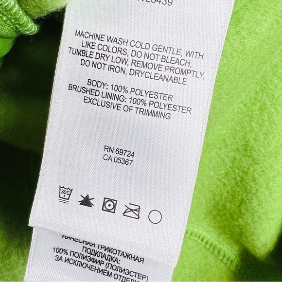 COLUMBIA Benton Springs™ Full Zip Fleece Jacket SIZE LARGE GREEN NWT - Picture 5 of 7